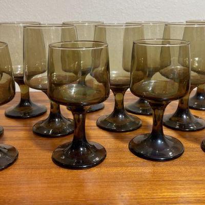 Vintage glassware