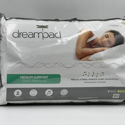 Dreampad Pillow Plays Music, Podcasts, Connects To Apple/Android
