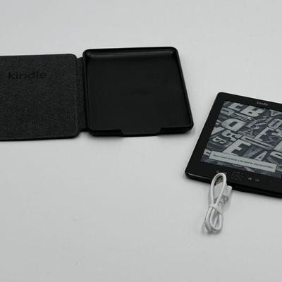 Amazon Kindle, 6” E Ink Display, Wi-Fi, Black, With Case
