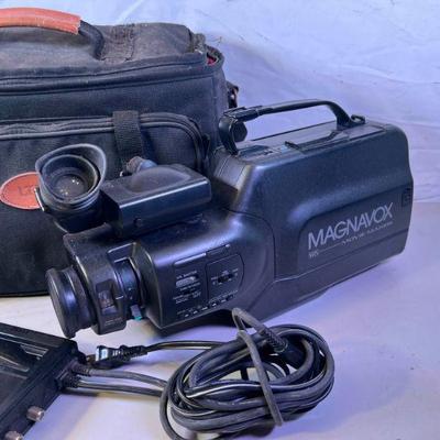Magnavox VHS Camera And Case
