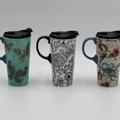 Fabulous Ceramic Travel Mugs With Secure Lids
