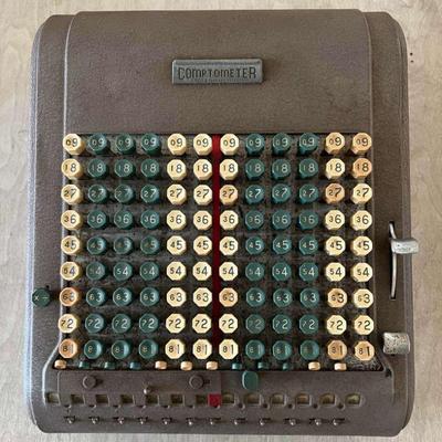 MHT013- Collectible Vintage Felt & Tarrant Comptometer