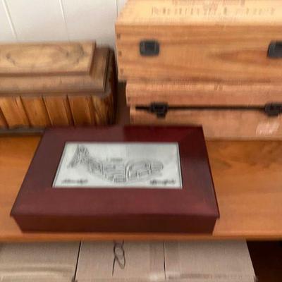 MHT019- Vintage Wooden Boxes