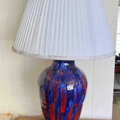 MHT010- Glazed Ceramic Table Lamp