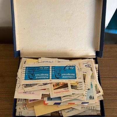 MHT014- Box Of Collectible Stamps