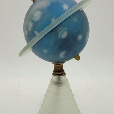 1939 Worldâ€™s Fair Saturn Glass Lamp