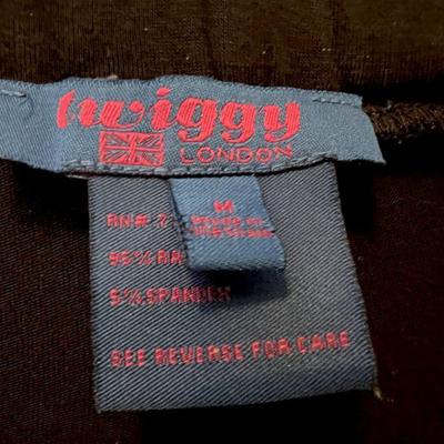 Vintage Twiggy of London label self-belted pants