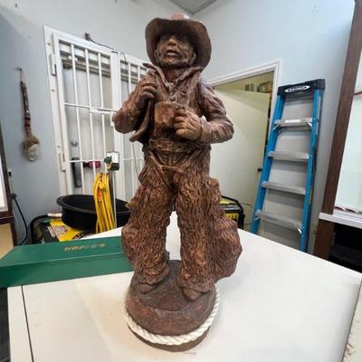 Heavy Cowboy statue
