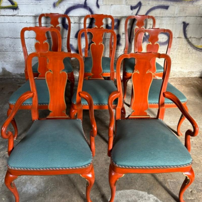 $125 vintage dining chairs	