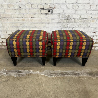 $80 ottoman chairs (set)	