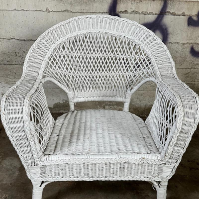 $20 wicker and rattan chair