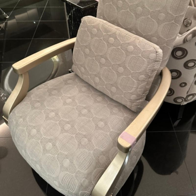 $100 custom upholsered chair	