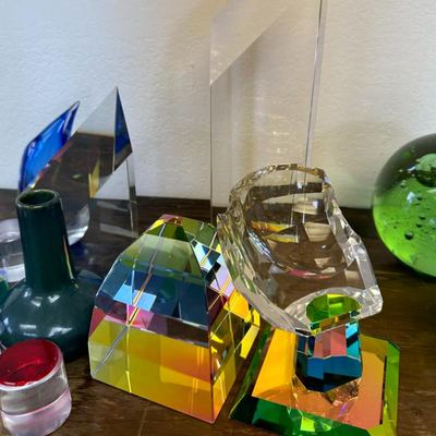 $5 glass collectibles (each)	