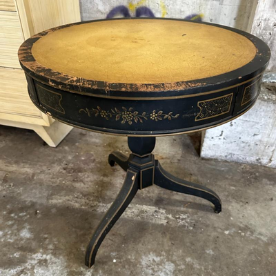 $60 antique lamp table	