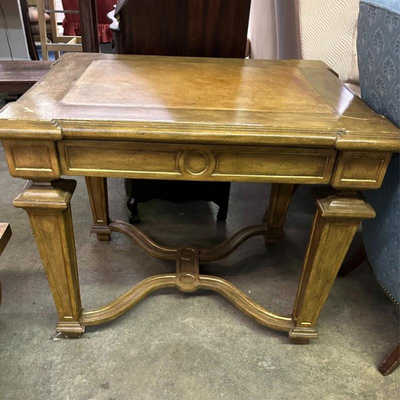 $35 vintage golden side table	