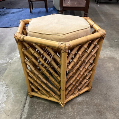 $20 bamboo stool	