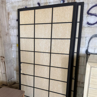 $100 track based shoji screens set of four	