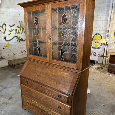 $250 antique secretary bureau	