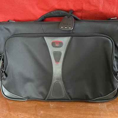 tumi garment bag	$60