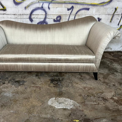 $400 custom chaise sofa 	