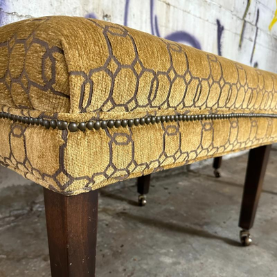 $75 upholstered bedroom bench