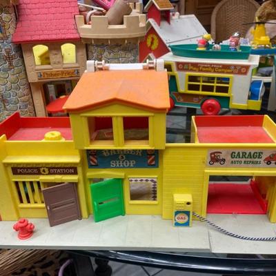 Several Fisher Price toys...