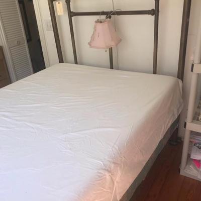 brass double bed $600