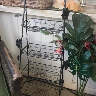 metal plant stand $38
44