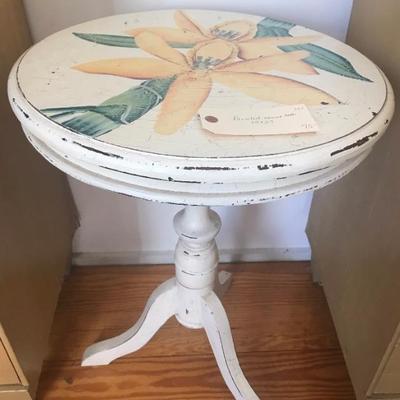 painted table $75
19 X 30