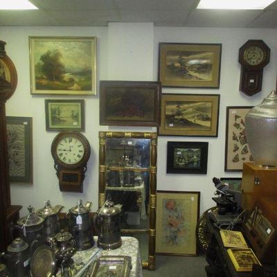 Assorted Artwork, Clocks