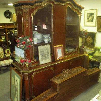 French Cabinet w/ Ormolu