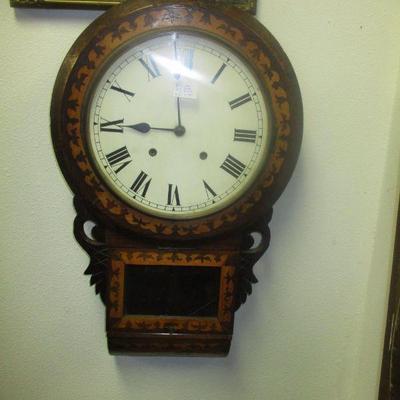 Marquetry Wall Clock