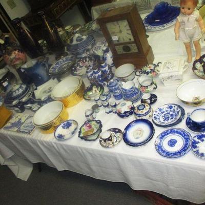 Assorted Blue China