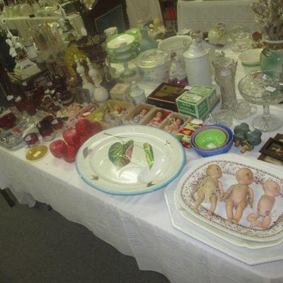 Assorted Victorian Platters