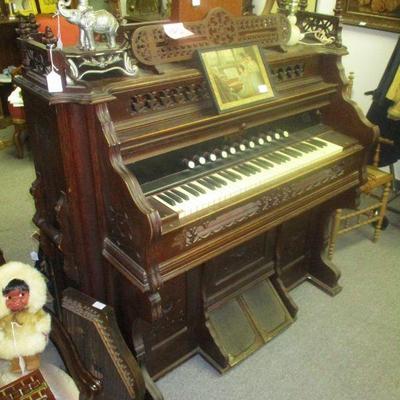 Victorian Pump Organ