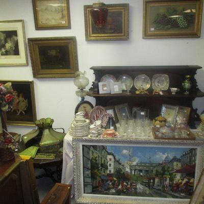 Assorted Art, Glassware, China