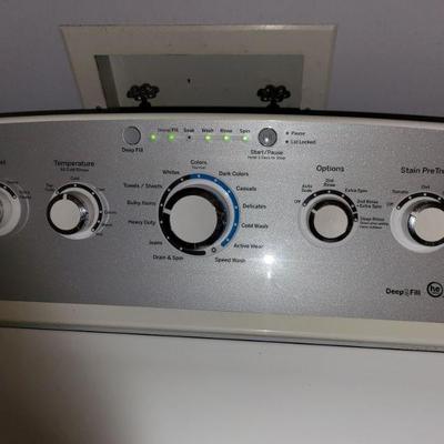 G. E. he washer