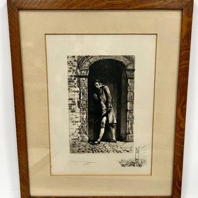 Ignaz Marcel Gaugengigl Etching