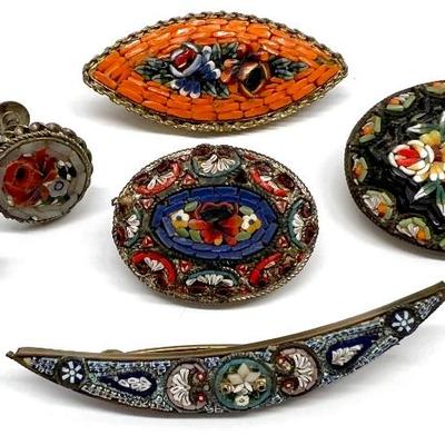 Italian Mosaic Jewelry 