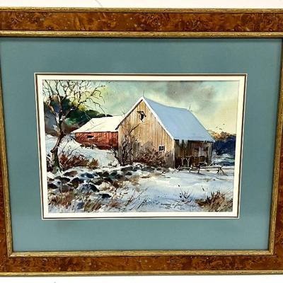 Marshall Woodside Joyce Watercolor