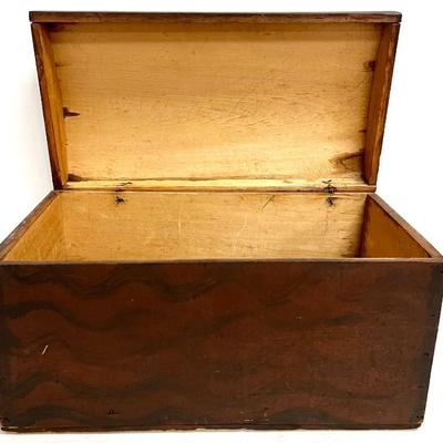 Decorated wooden Box 