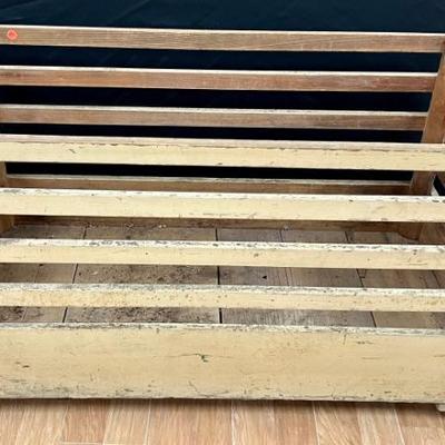 Large rolling crate 
