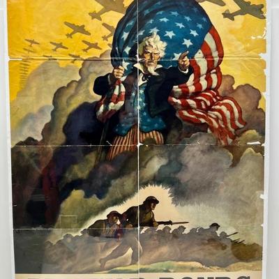 Large World War Poster 