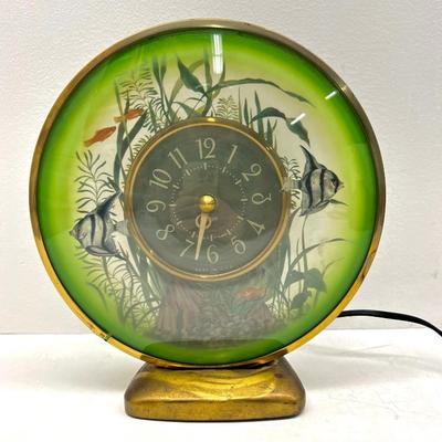 Vintage Aquarium Clock 