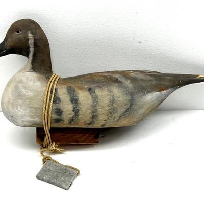 Signed Duck Decoy 