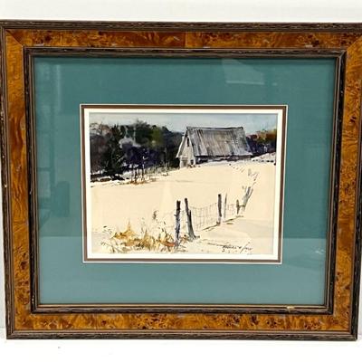 Marshall Woodside Joyce Watercolor