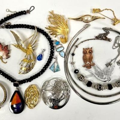 Jewelry silver and costume 