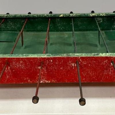 Metal table soccer game 