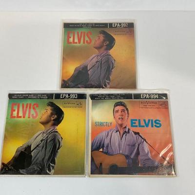 Elvis 45's - 992, 993 & 994