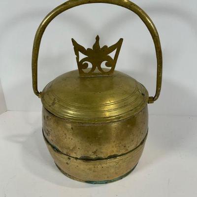 Brass Vintage Bucket